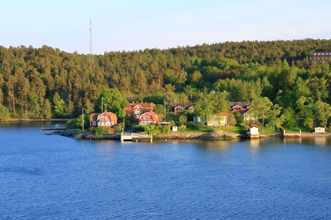 Båtkryssning i Stockholms skärgård, stadsvandring i Gamla Stan