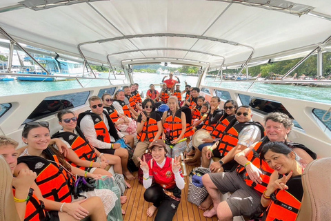 Phi Phi Conqueror: Utsiktsplats på toppen och Maya Bays gyllene timmePhi Phi Conqueror: Utsiktspunkten Peak och Maya Bays gyllene timme