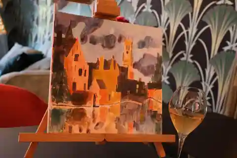Brügge: Malen und Genießen mit Champagner und Schokolade