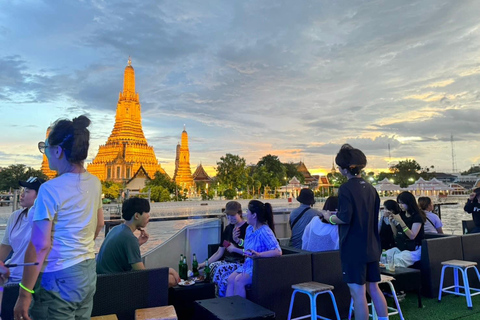 Bangkok: Yodsiam Sightseeing Cruise Snacks &amp; Unlimited Beer