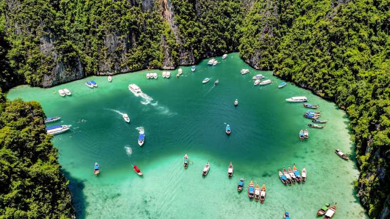 Phuket: Maya, Phi Phi und Bamboo Island mit Mittagsbuffet