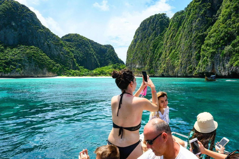 Z Phuket: prywatna wycieczka łodzią motorową do Phi Phi i Bamboo