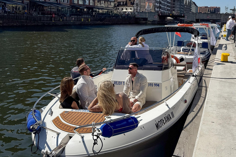 Gdansk: Cruise on the Motlawa River with Glass of Wine