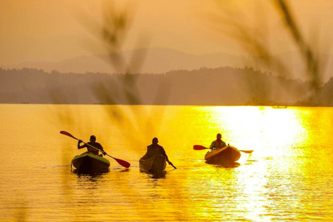 experiencia del café y excursión a la isla napoleón en el lago kivu