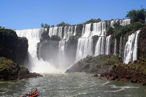 Äventyr vid Iguazu Falls: Safari, fågelpark och vattenfall