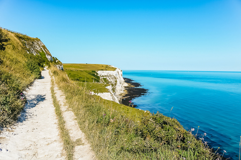 Depuis Londres : falaises blanches de Douvres et Canterbury