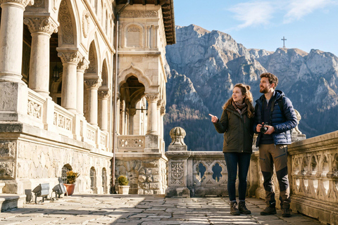 Dracula Castle-Peleș Castle-Cantacuzino Castle and Brașov COACH TOUR Audio guide in 24 languages