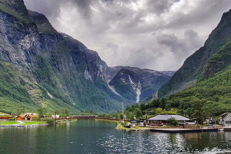 Private tour-Nærøyfjord Cruise Viking Village &amp; Flåm RailwayTour particular - Cruzeiro pelo Nærøyfjord, Vila Viking e Ferrovia Flåm