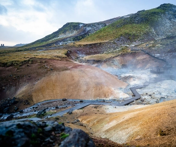 Península de Reykjanes y Puente entre los Continentes