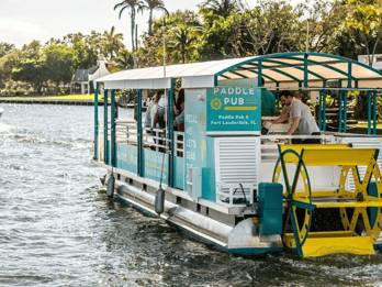 Daytona Beach: Paddle Pub Experience