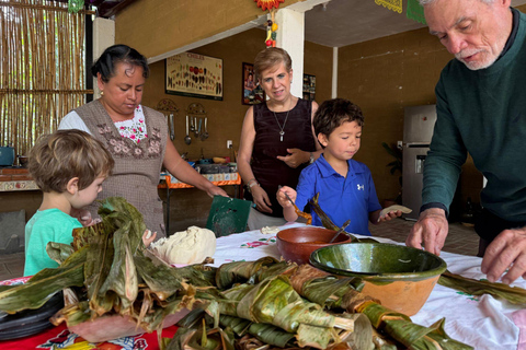 Kochen nach alten Traditionen, Textilkunst in Teotitlán und Tule Tree