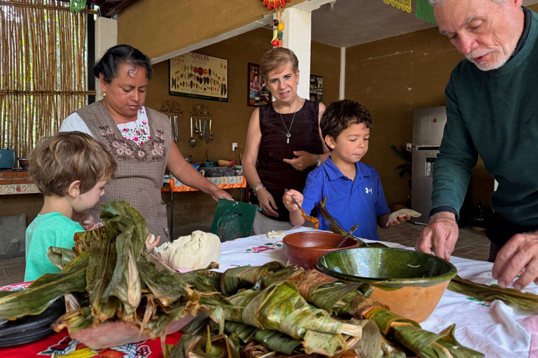 Kochen nach alten Traditionen, Textilkunst in Teotitlán und Tule Tree