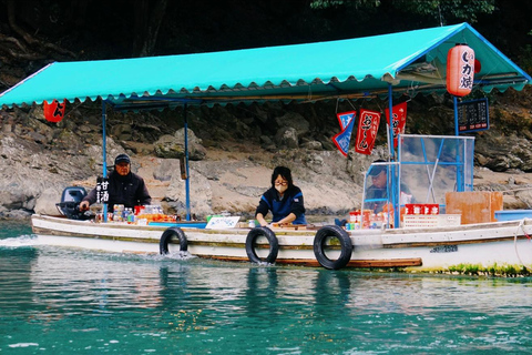 Tenryu-ji & Jojakko-ji, Hozugawa Gorge Trolley & Boat Drift From Osaka