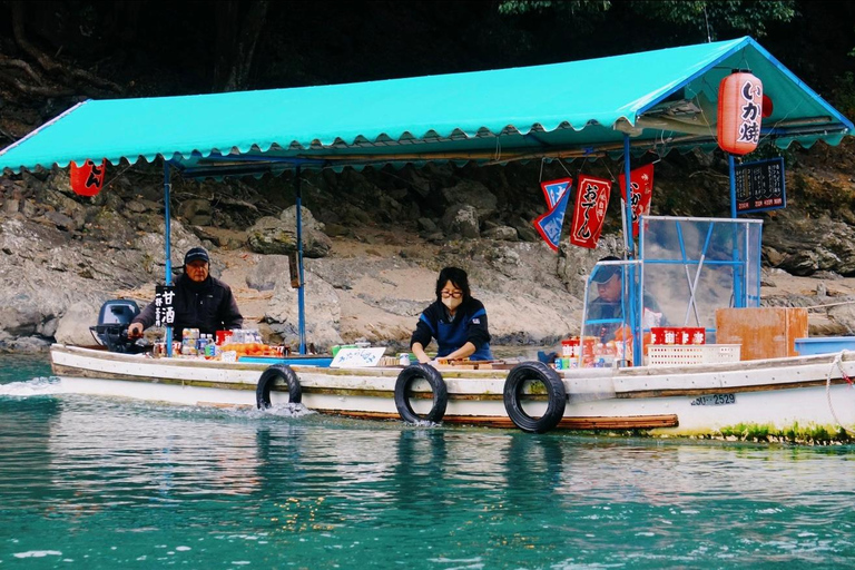 Tenryu-ji & Jojakko-ji, Hozugawa Gorge Trolley & Boat Drift From Osaka