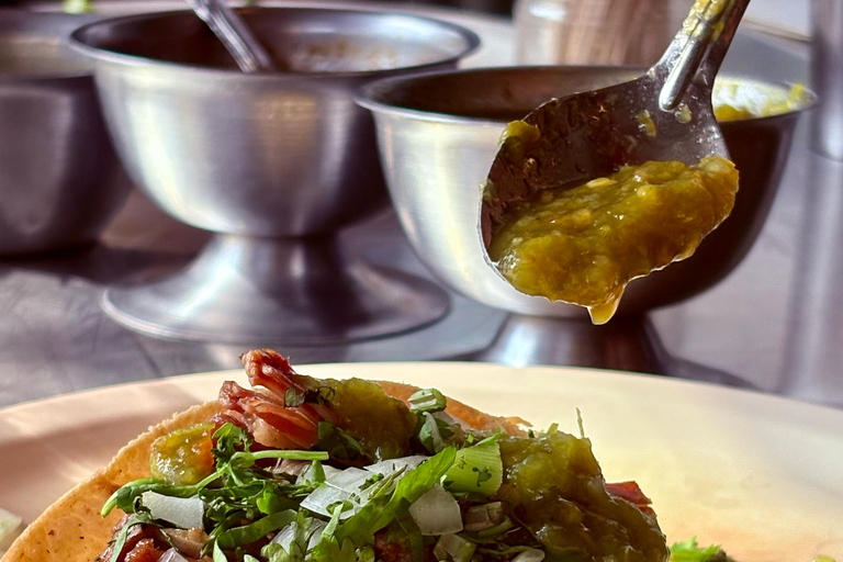 Mexico : visite guidée des tacos avec dégustations et visites de lieux recommandés par le Guide MichelinMexico : visite guidée des meilleurs tacos de la ville avec dégustation