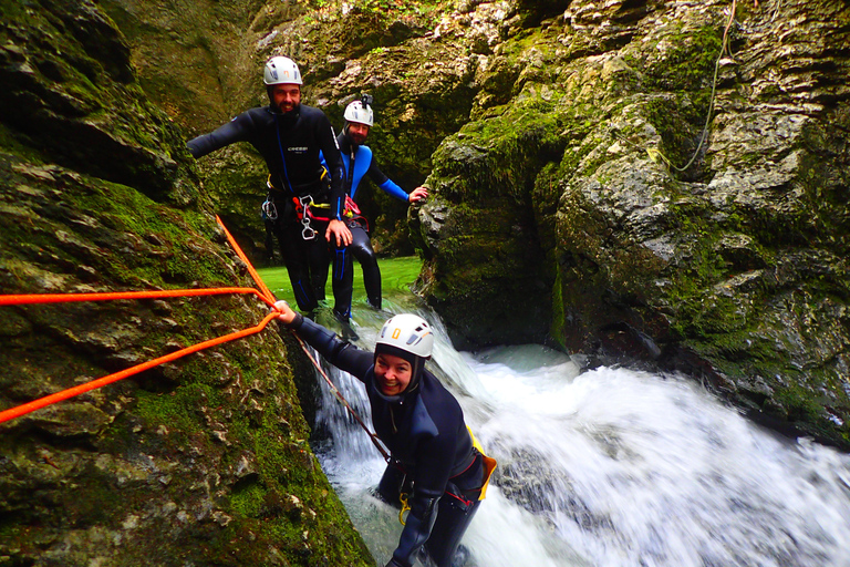 Lac de Bled : Tour de canyoning dans la vallée de Bohinj avec photosLac de Bled : Canyoning dans la vallée de Bohinj