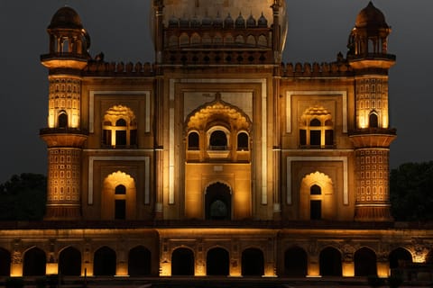 From Bright Skies to Night Lights: Safdarjung Tomb Walk