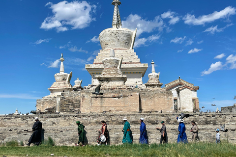 3-Day Central Mongolia Waterfall, Ancient Capital, Semi Gobi