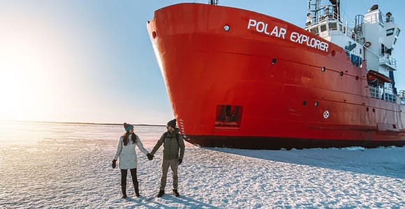 Icebreaker Cruise with Ice Floating and Walking On Ice