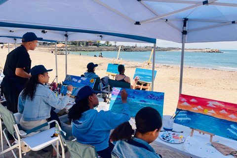 Swakopmund: Beach Painting Session with Artist Guide