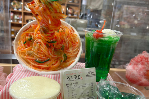 Visite à pied des meilleures rues commerçantes de Tokyo consacrées à la nourriture.