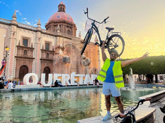 Visit Santiago de Querétaro Bike Tour in Querétaro