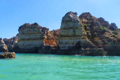 Lagos: Boat Trip to Grottos of Ponta da Piedade/caves Boat Trip to Grottos in Lagos up to 11 pax