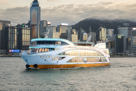 Hong Kong:Oriental Pearl Twilight & Light Show Dinner Cruise Hong Kong:Oriental Pearl Twilight Cruise With Dinner