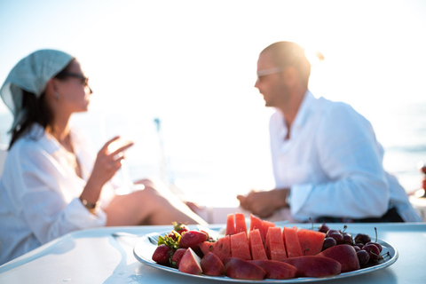 Héraklion : Tour en bateau au coucher du soleil sur l'île de DiaCircuit avec transferts