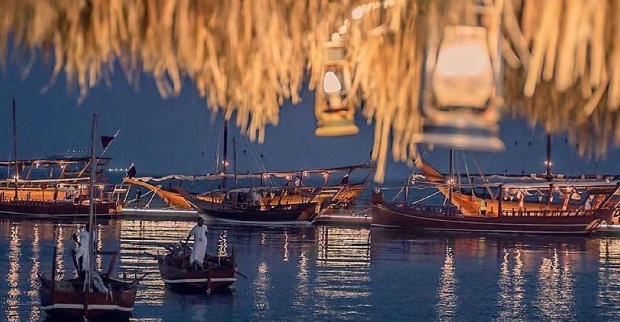 Doha: Traditional Wooden Dhow Cruise with Dinner /Arabic Tea photo 12