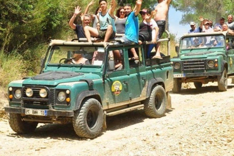 Bodrum: Jeep Safari with Water Fights, Swim, and Lunch
