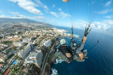 Paragliding in Puerto de la Cruz