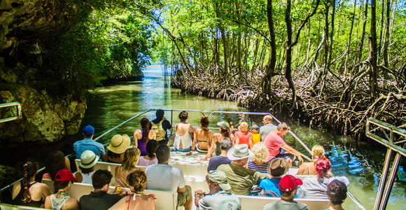Punta Cana: 3-in-1 Adventure Haitises Park Waterfall Montaña