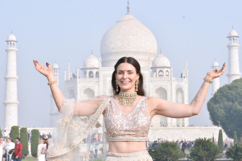 Private Sunrise Taj Mahal Tour From Delhi Private Tour with Car, Driver, and Guide