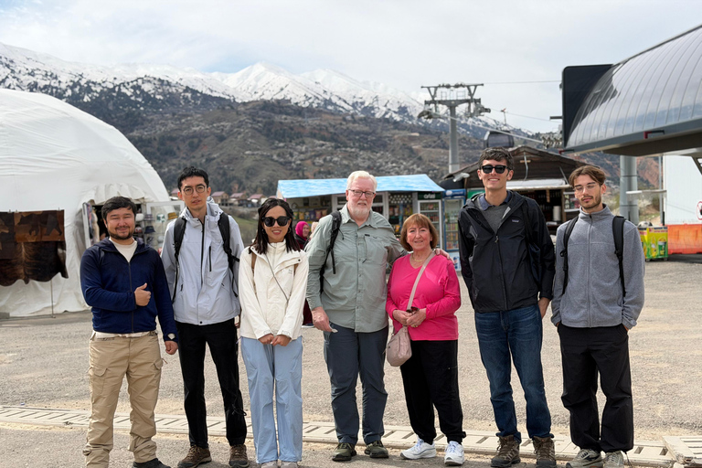 From Tashkent: Amirsoy, Chimgan & Charvak Mountain Day Trip For Local Visitors