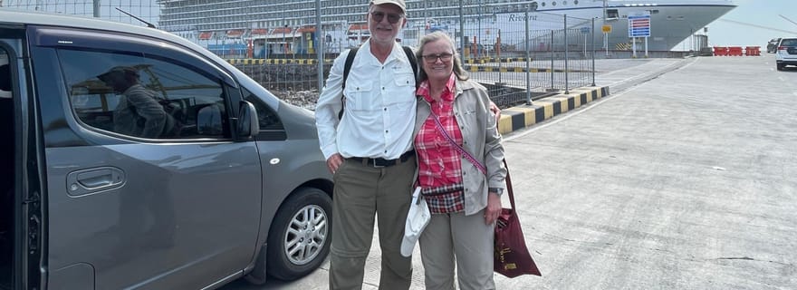 Port de Semarang : excursion de 6 heures à Borobudur (retour garanti au port)