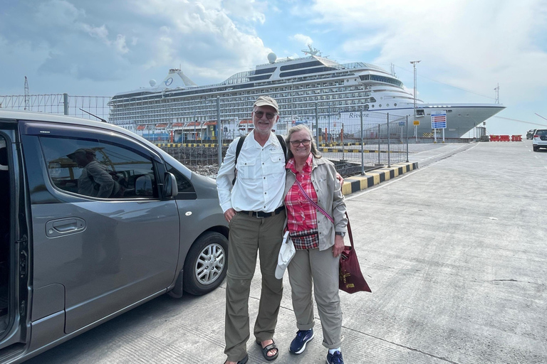 Port de Semarang : excursion de 6 heures à Borobudur (retour garanti au port)
