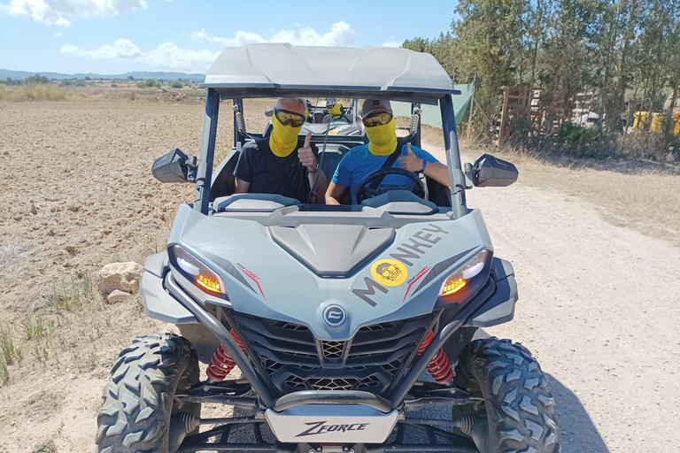Mallorca: Mountain Buggy Adventure with Secret Coves Tour 2 Seat Buggy Coastal Route without Off-Roading