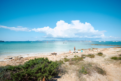 Ibiza: Formentera Boat Trip with Food, Drinks, & Bike Tour All- Inclusive Boat&Bike Tour in Formentera I Origin Edition