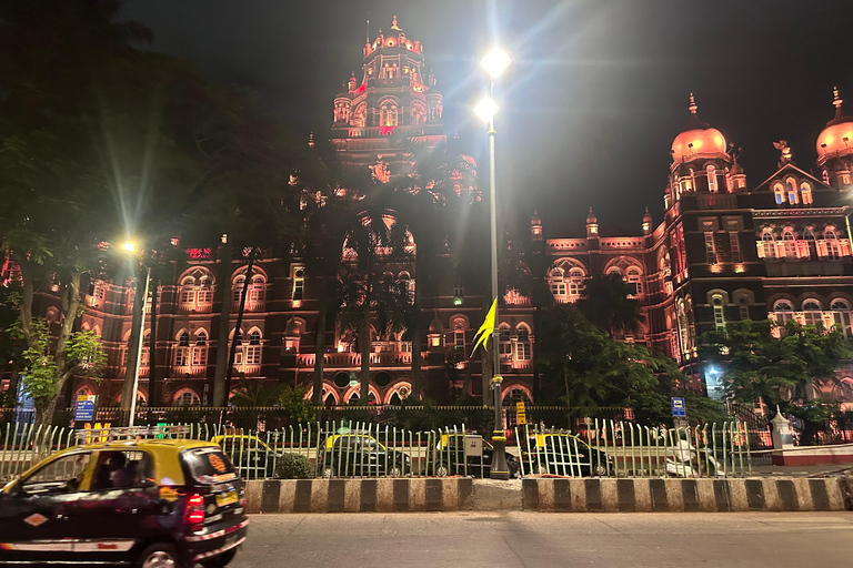 Escapadela nocturna a pé a sul de Mumbai
