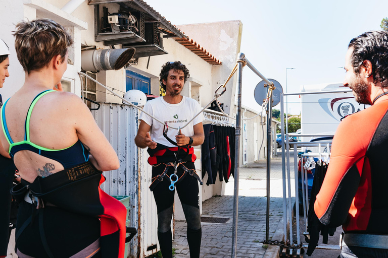 Lisbon: Sesimbra/Arrábida Natural Park Coasteering Adventure Meeting Point in Sesimbra