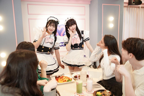 Osaka Nipponbashi: Otaku Culture Maid Cafe Exp. Maidreamin Family Fun Pack (for 3 person)