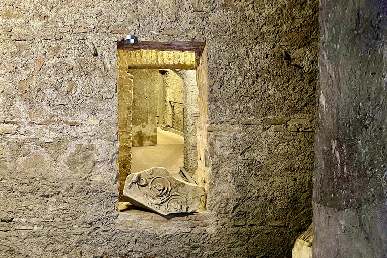 Rome's Hidden Underground Excavations & Colosseum Tour