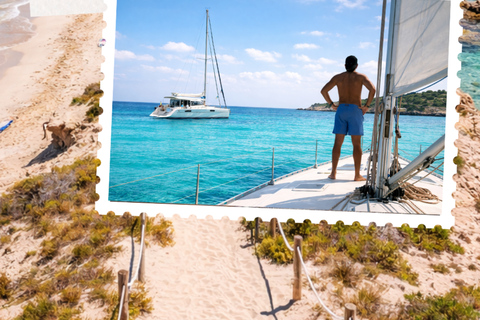 Catamaran cruise around Ibiza with Mojito Charter