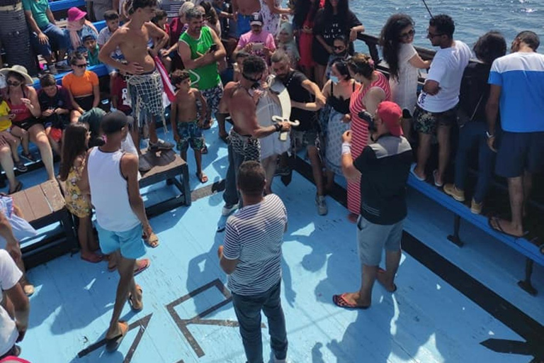 Sousse: Boat Cruise with Live Show, Swim, & Pickup