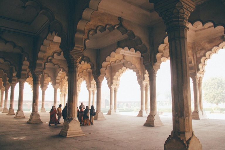 Agra: Excursión de un día guiada al Taj Mahal con traslados al hotelConductor + Coche privado + Guía turístico