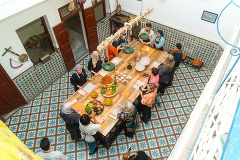 Matlagningskurs i marockansk mat med en lokal kock i Marrakech