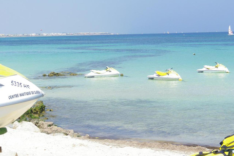 Djerba: 1,5-stündiges Jet Ski-Abenteuer mit HoteltransfersDjerba: Jet Ski Abenteuer in einer einzigartigen Wasserwelt