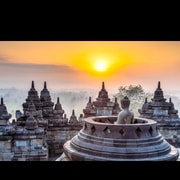 Jogja; Borobudur Sunrise, Jomblang Cave & Prambanan Sunset