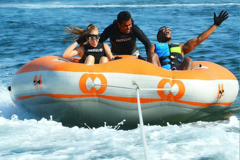 Ibiza: Fun Private Boat with Donut Ride & Snorkeling